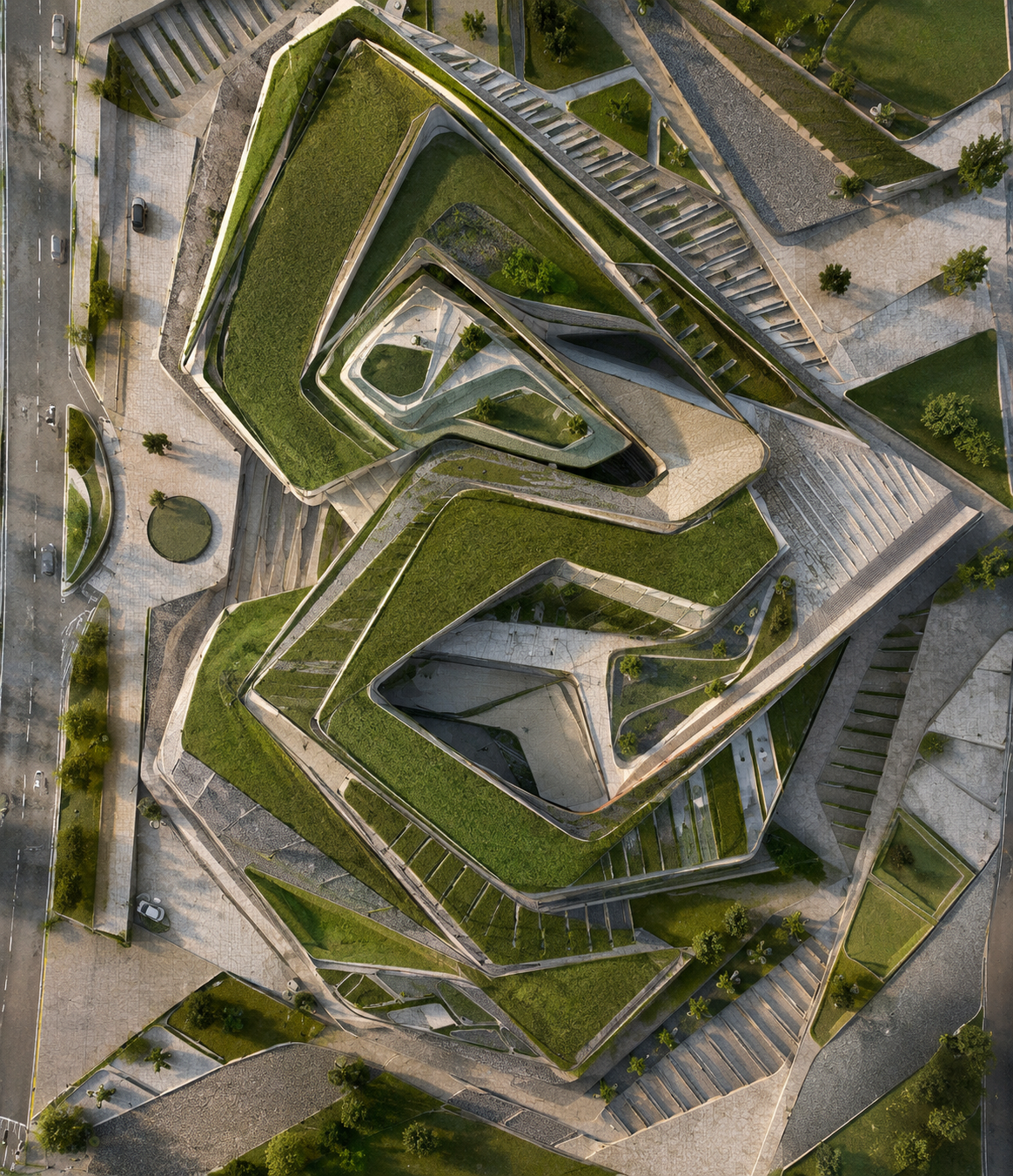 Aerial · Site View AI Render