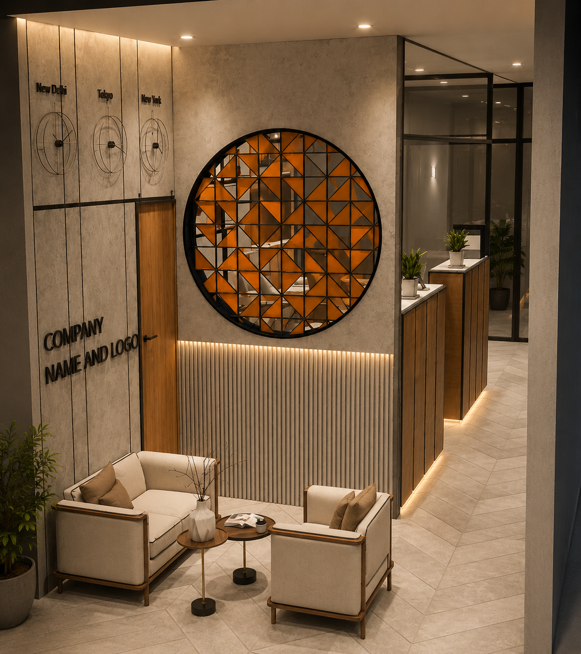Commercial · Lobby AI Render