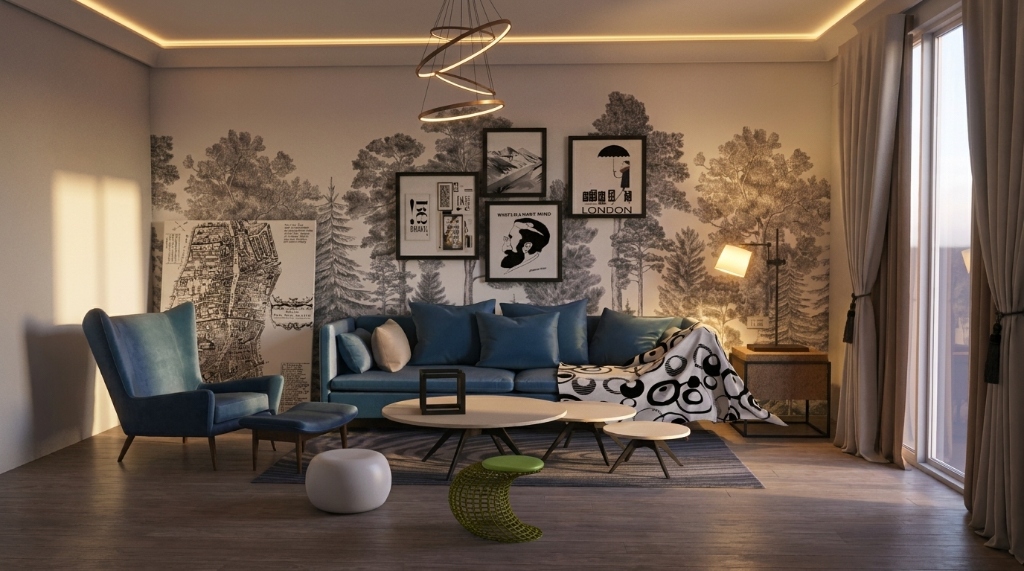 Interior · Living Room AI Render